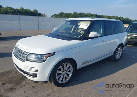 2016 Land Rover Range Rover 3.0L V6 Turbocharged Diesel Hse Td6 from USA, damaged, VIN SALGS2KF4GA263353